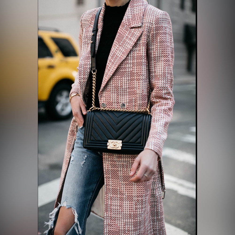 H&M Textured Tweed Coat - Picture 7 of 12